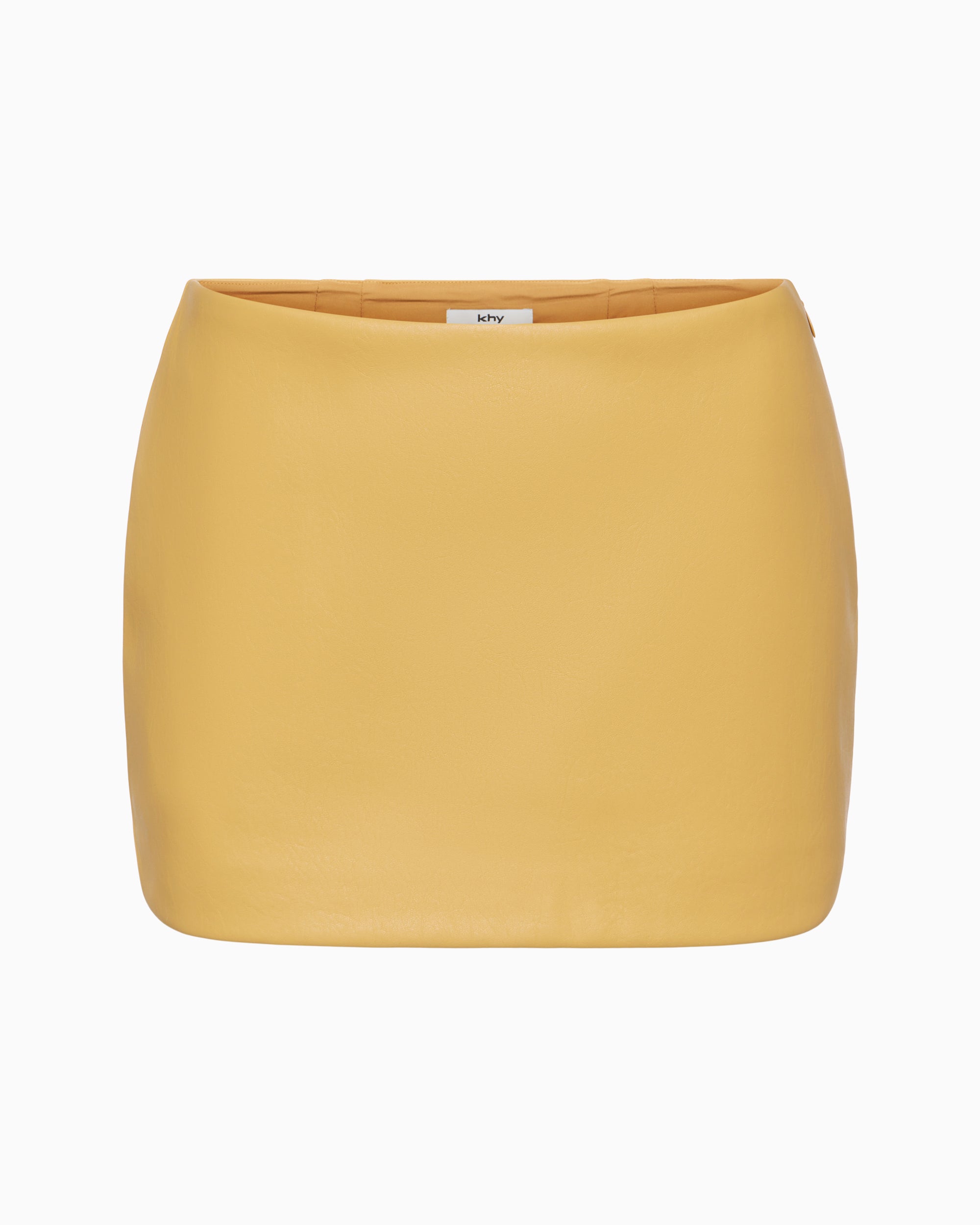 Honey Faux Leather Mini Skirt for Women