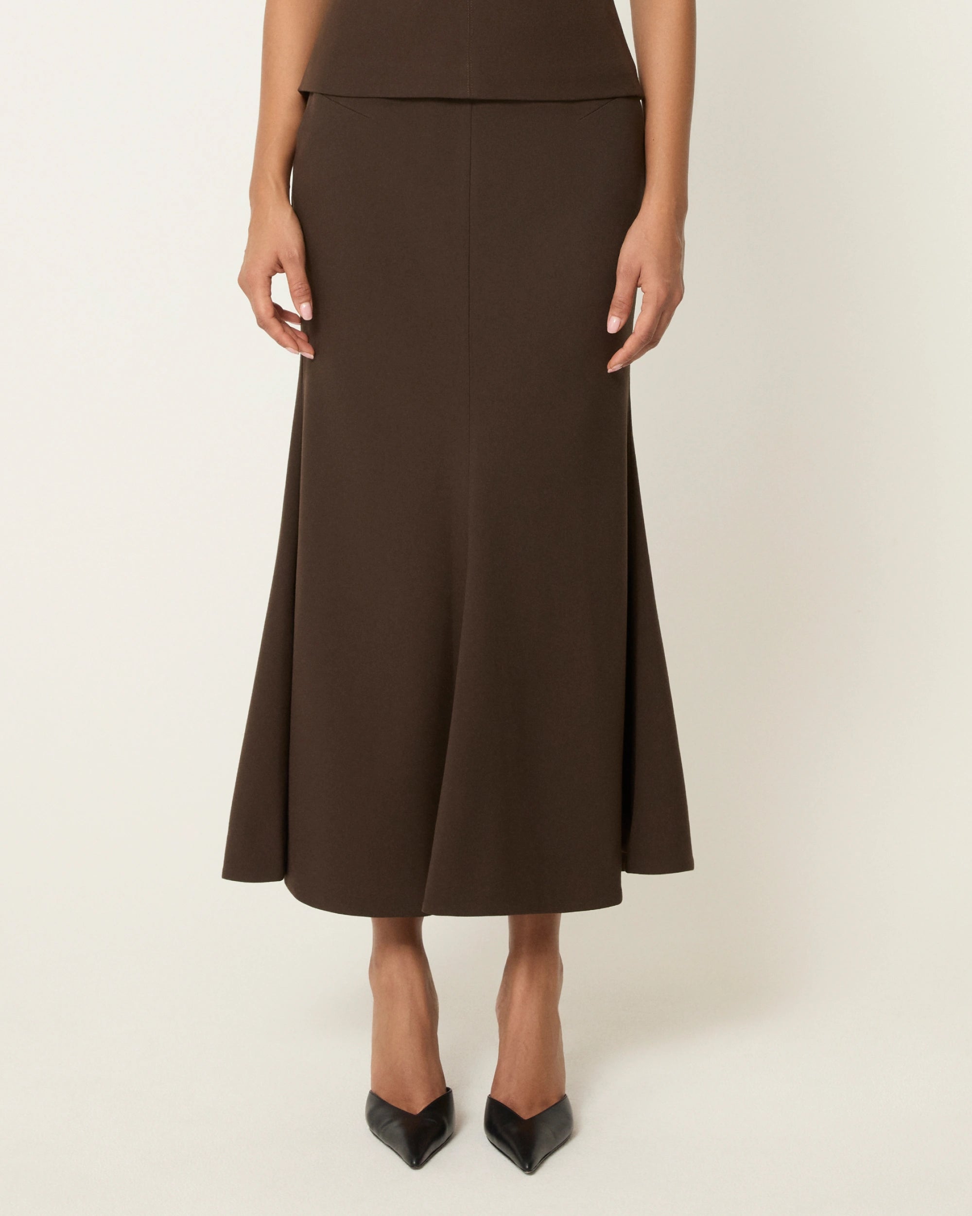 Cinder Long Tailored Skirt for Elegant Outfits