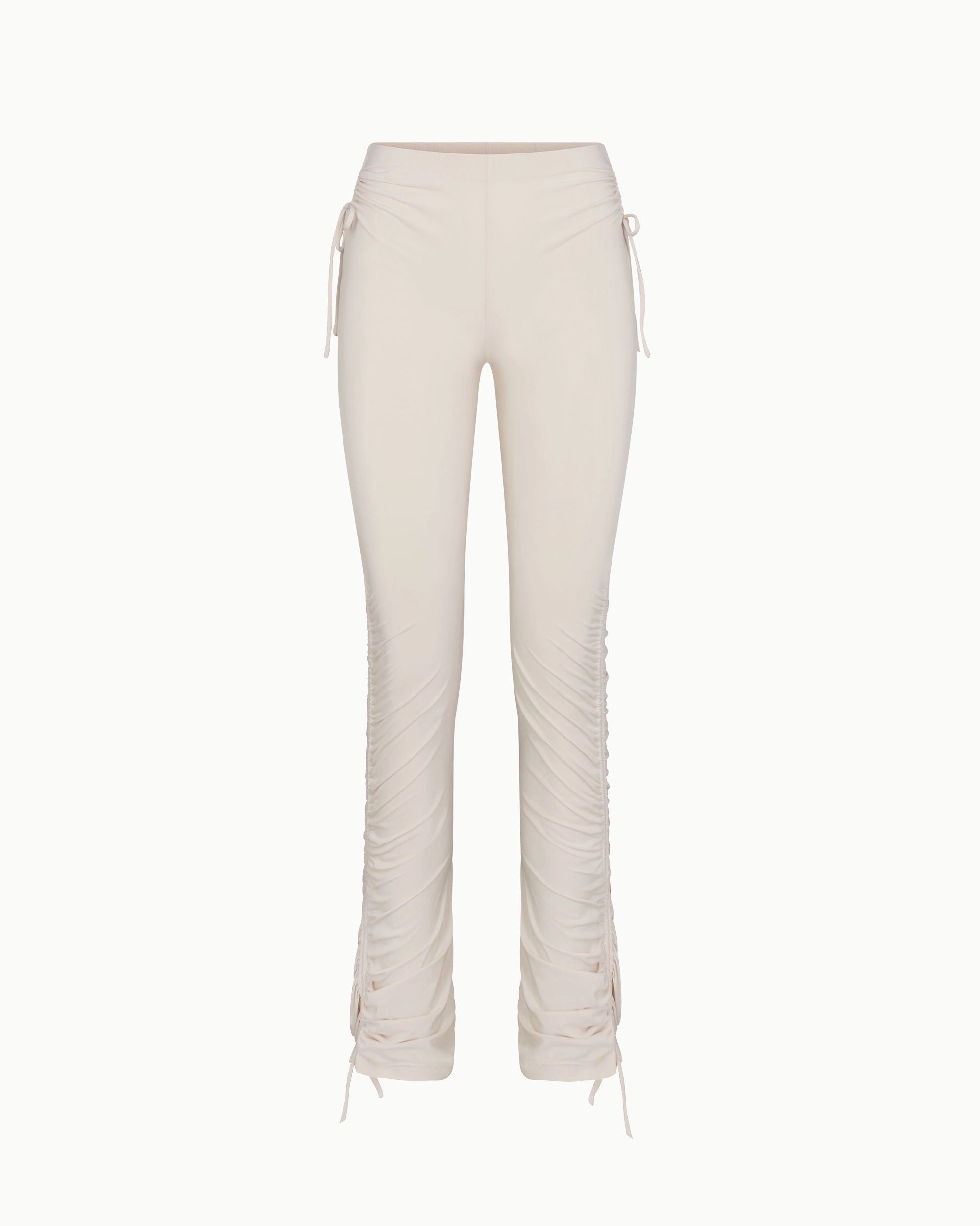 Shell Ruched Pants for Effortless Style