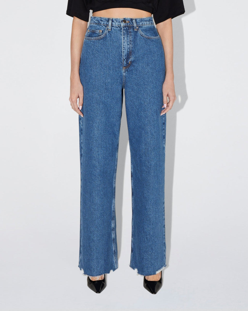 Classic Medium Wash High Rise Jeans