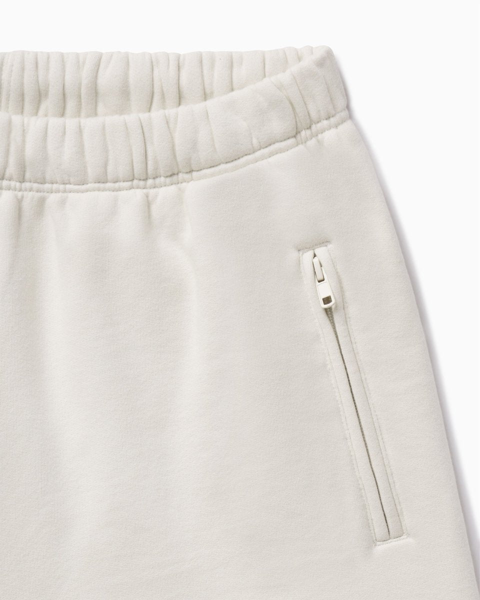 Ecru Fleece Shorts for Comfort