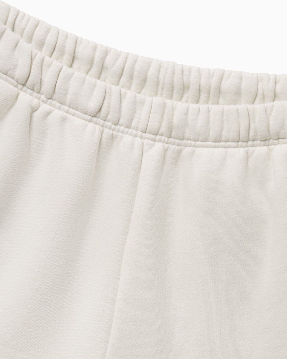 Ecru Fleece Shorts for Comfort