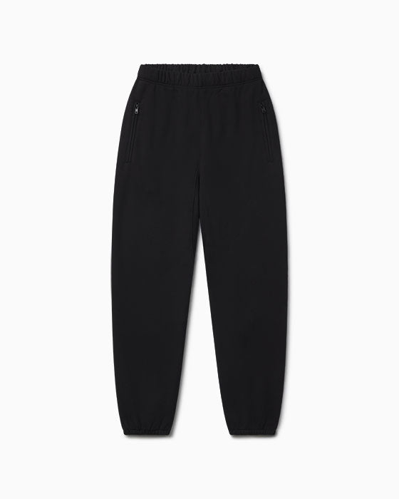 Black Fleece Boyfriend Joggers for Women