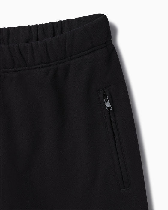 Black Fleece Boyfriend Joggers for Women