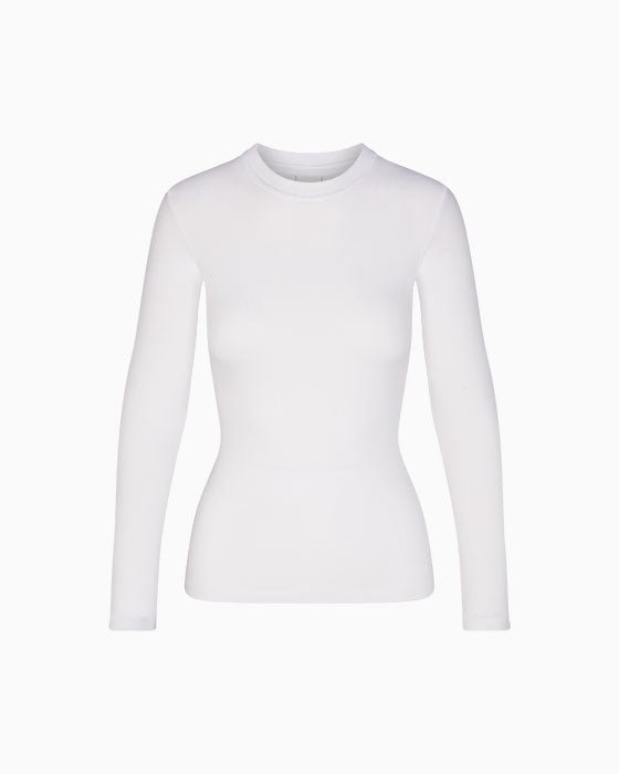 Classic White Long Sleeve T-Shirt
