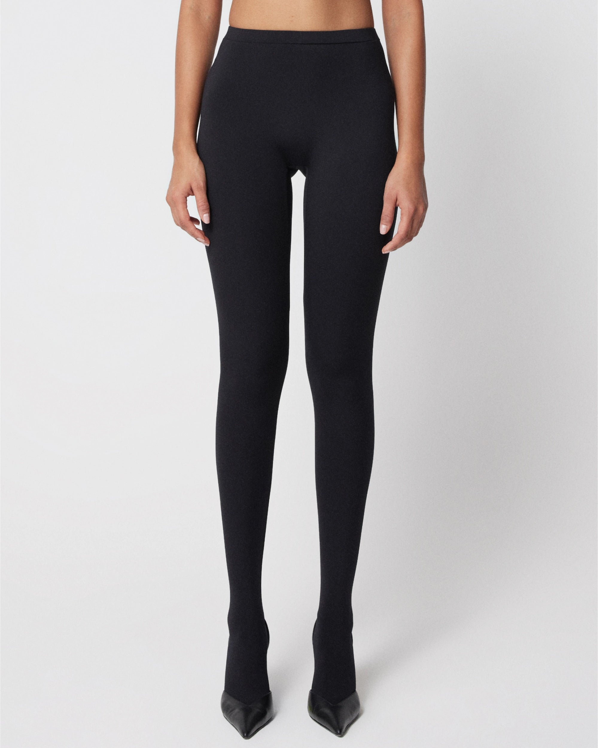 Black Footed Leggings for Comfort & Style