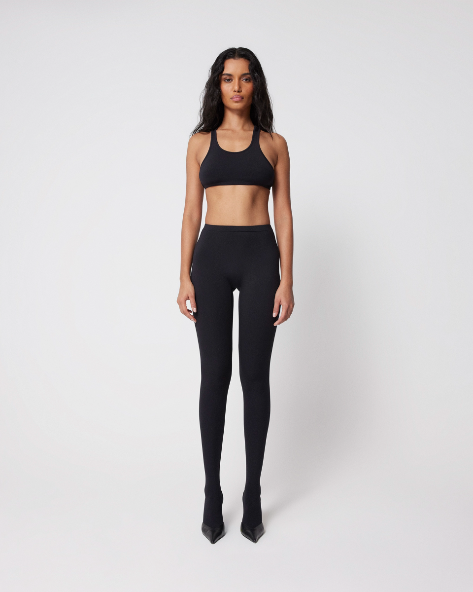 Black Footed Leggings for Comfort & Style