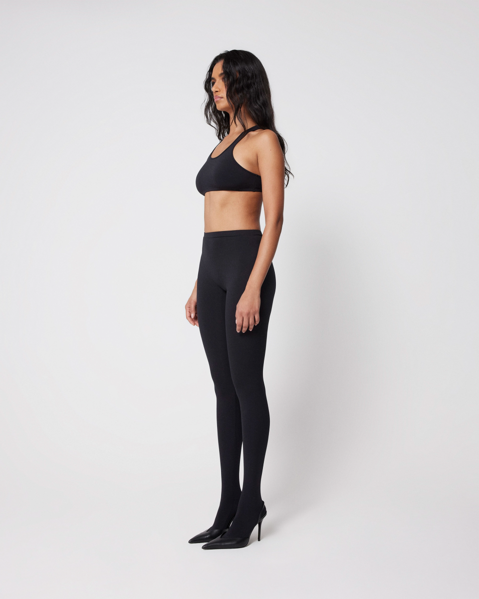 Black Footed Leggings for Comfort & Style