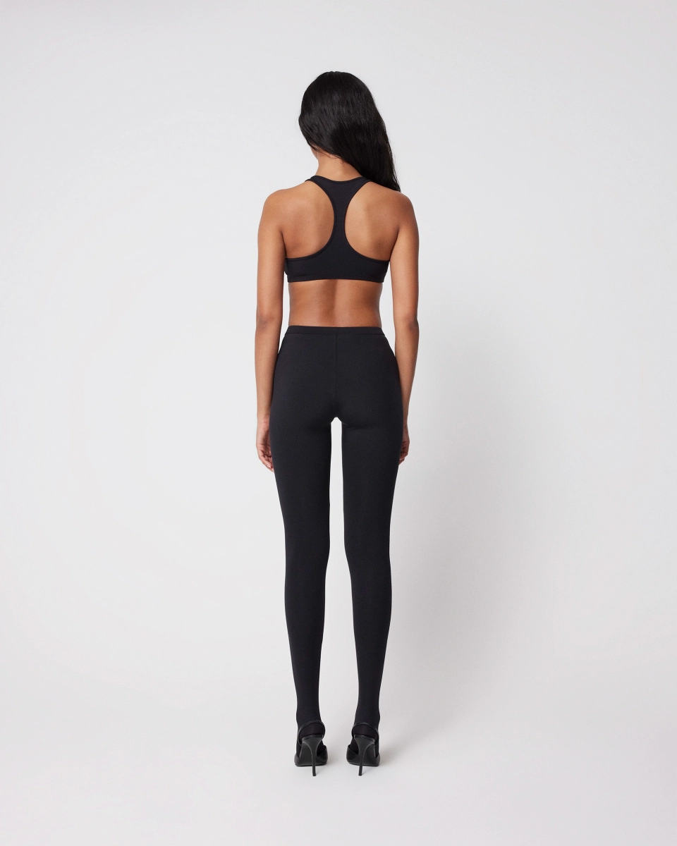 Black Footed Leggings for Comfort & Style