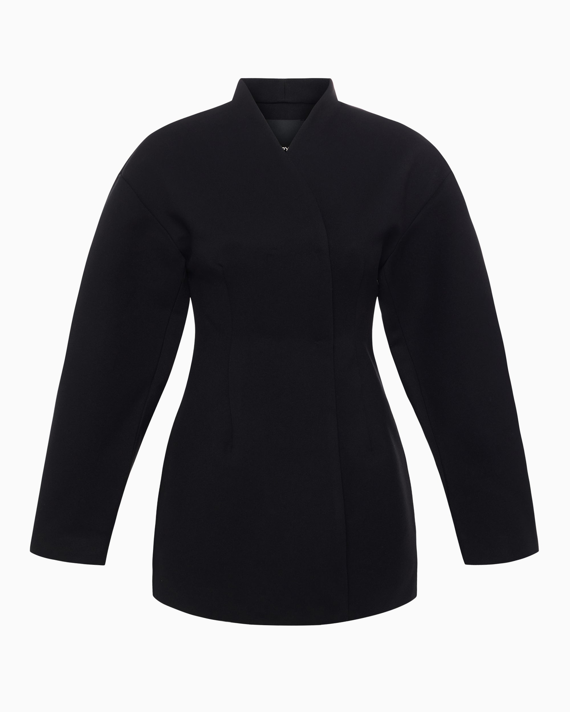 Black Mini Dress - Tailored Fit for Evening Wear