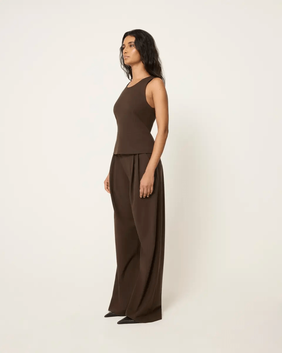 Cinder Tailored Tank Top for Women