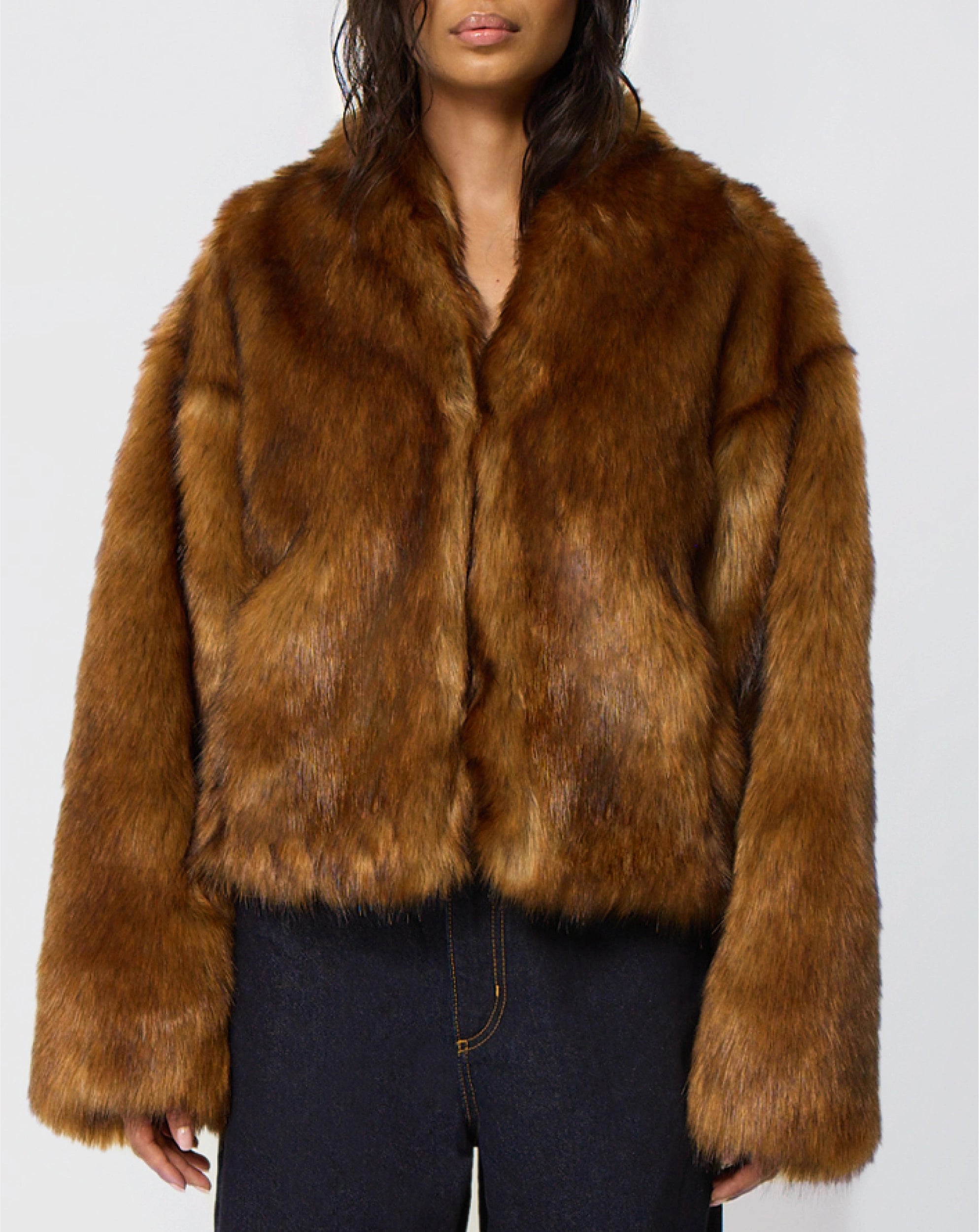 Cedar Faux Fur Jacket - Cozy Winter Style