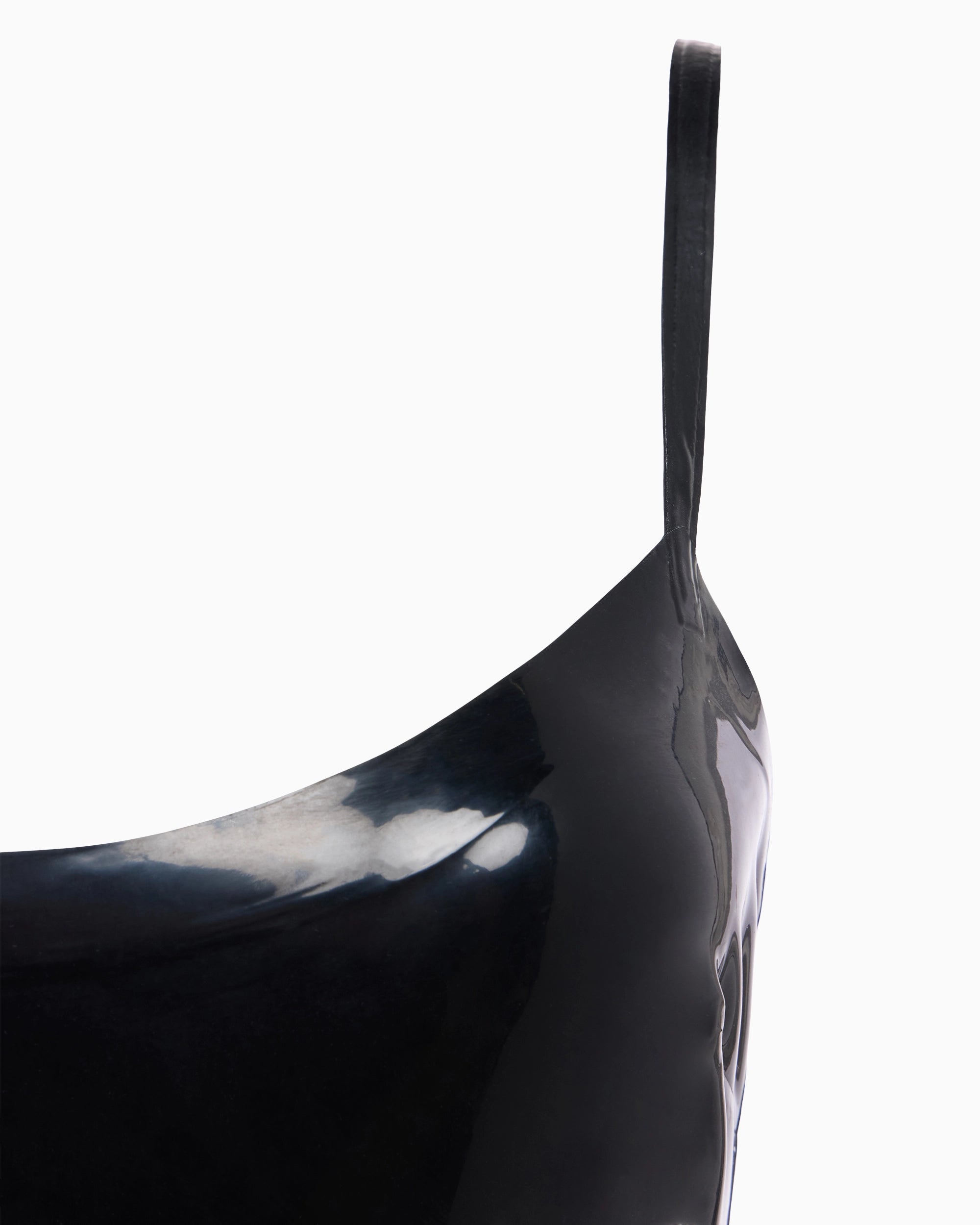 Black Latex Bodysuit for Bold Style