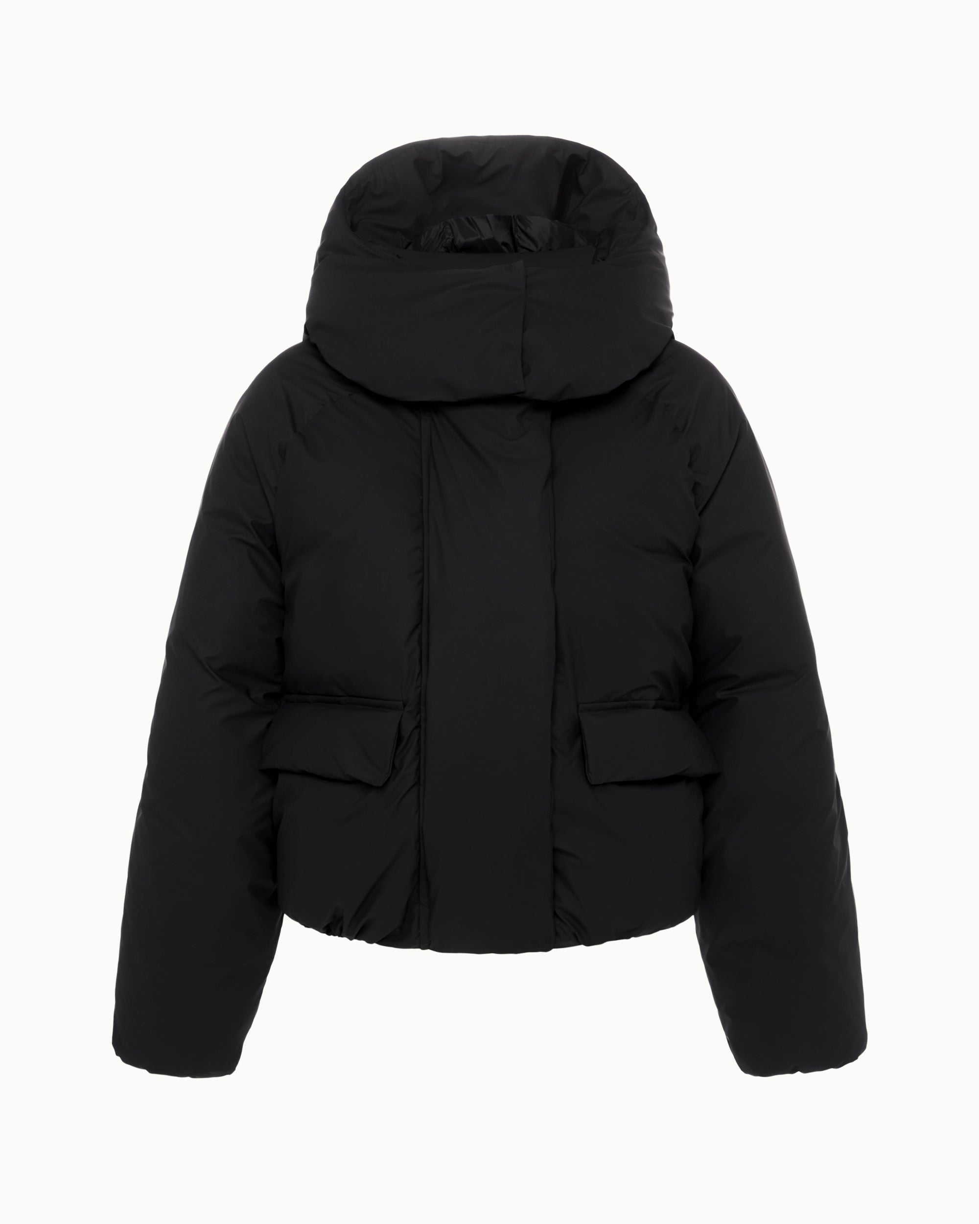 Classic Black Puffer Jacket for Winter