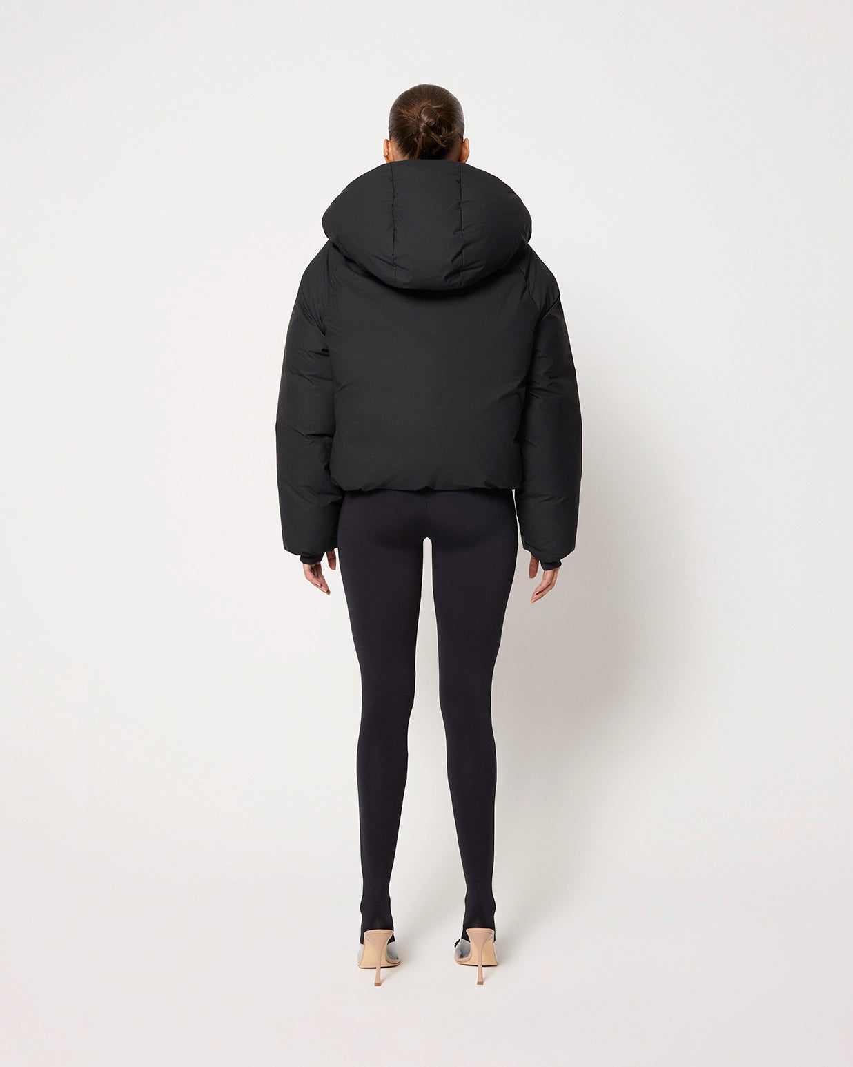 Classic Black Puffer Jacket for Winter