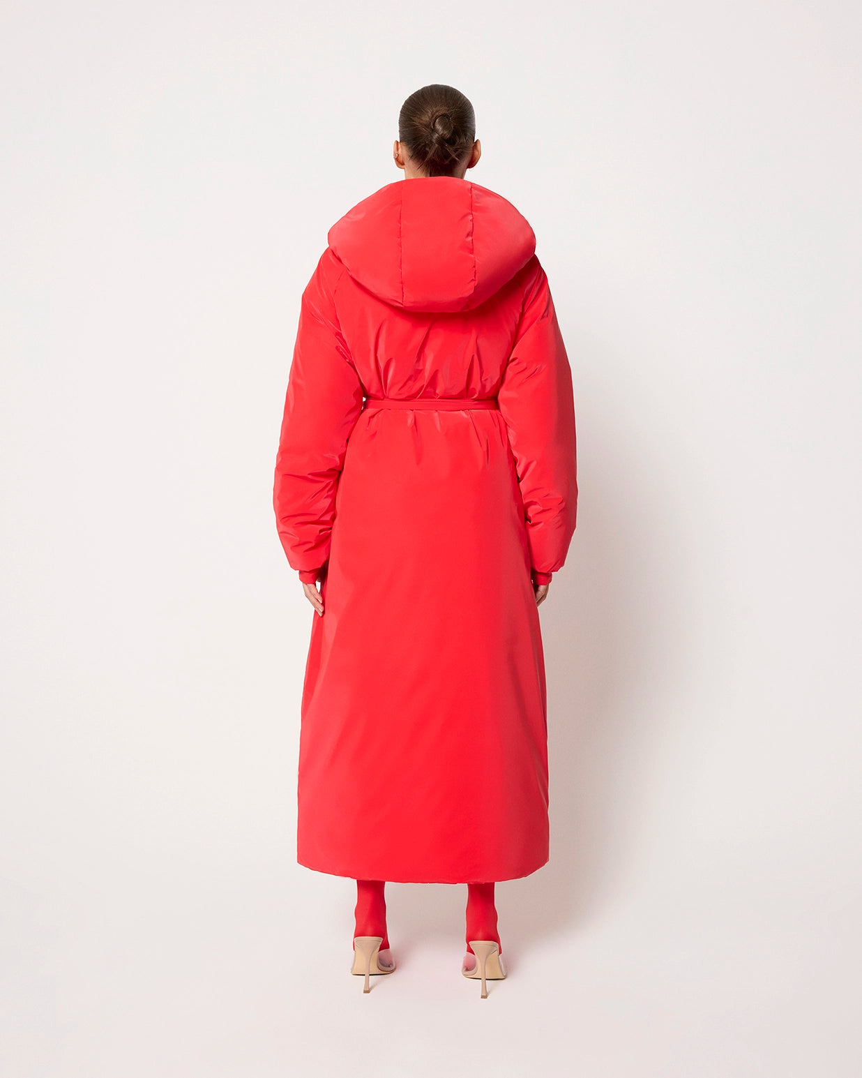 Scarlet Puffer Jacket for Winter Warmth