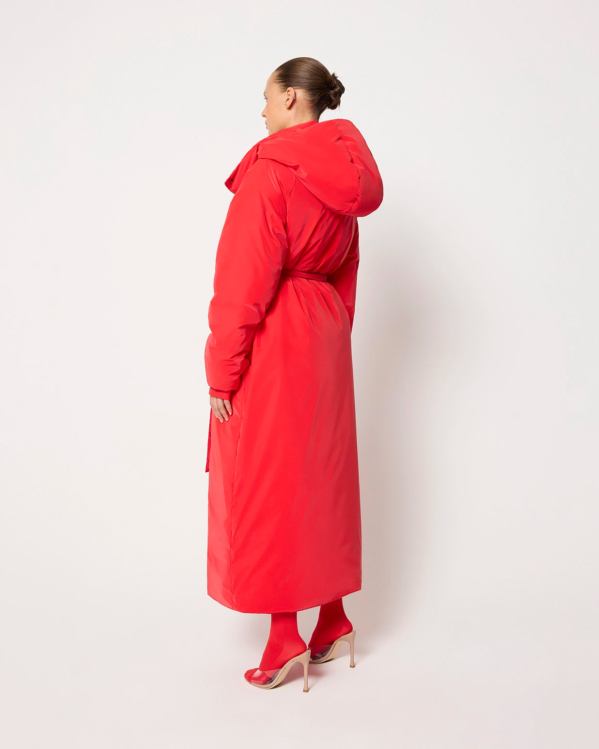 Scarlet Puffer Jacket for Winter Warmth