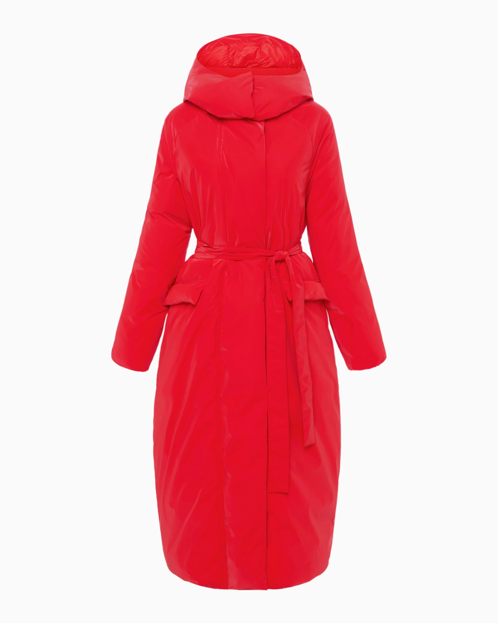 Scarlet Puffer Jacket for Winter Warmth