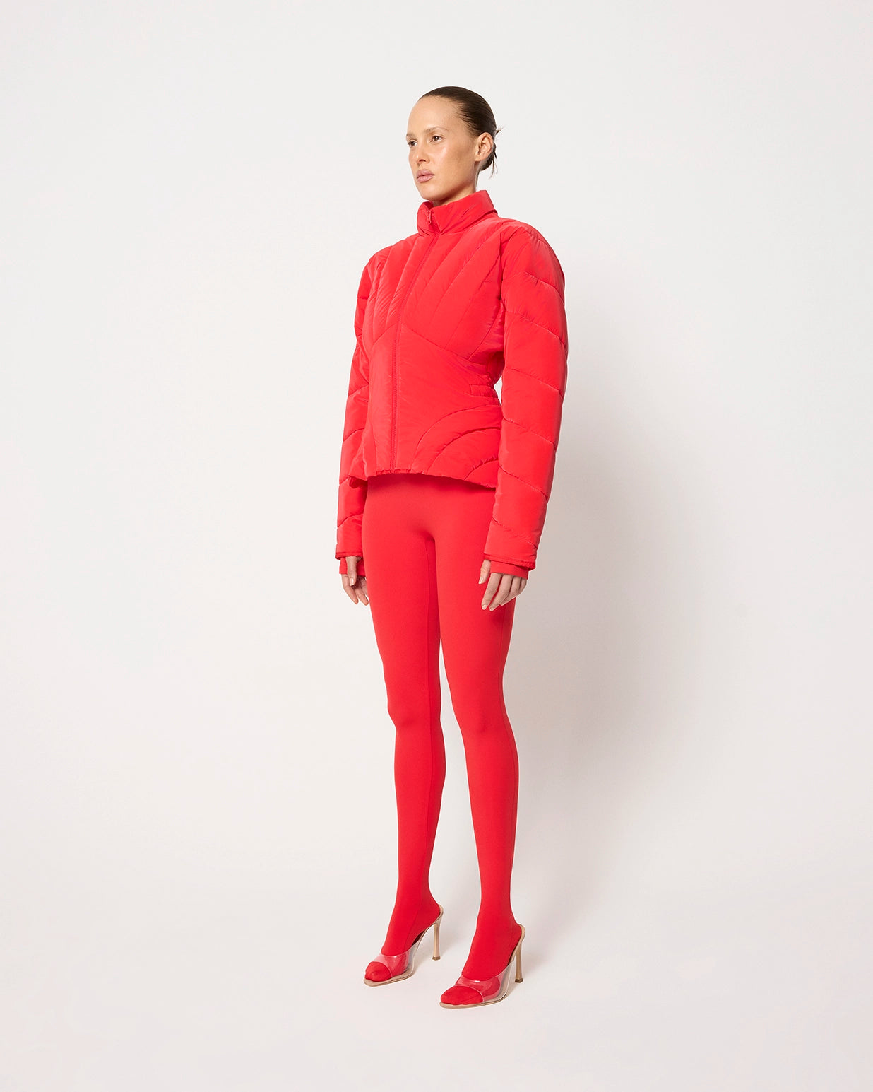 Scarlet Puffer Jacket - Stylish & Warm