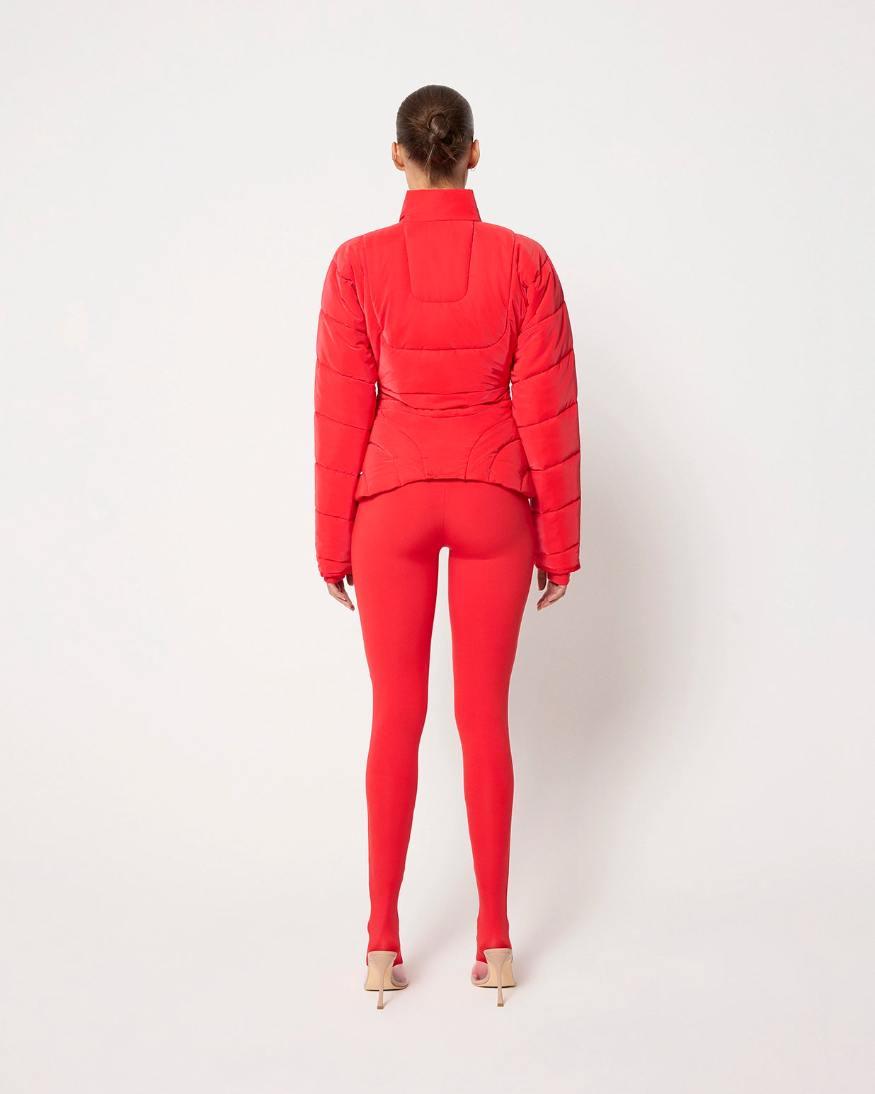 Scarlet Puffer Jacket - Stylish & Warm