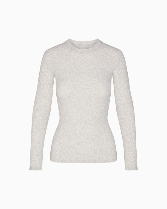 Light Heather Grey Long Sleeve T-Shirt