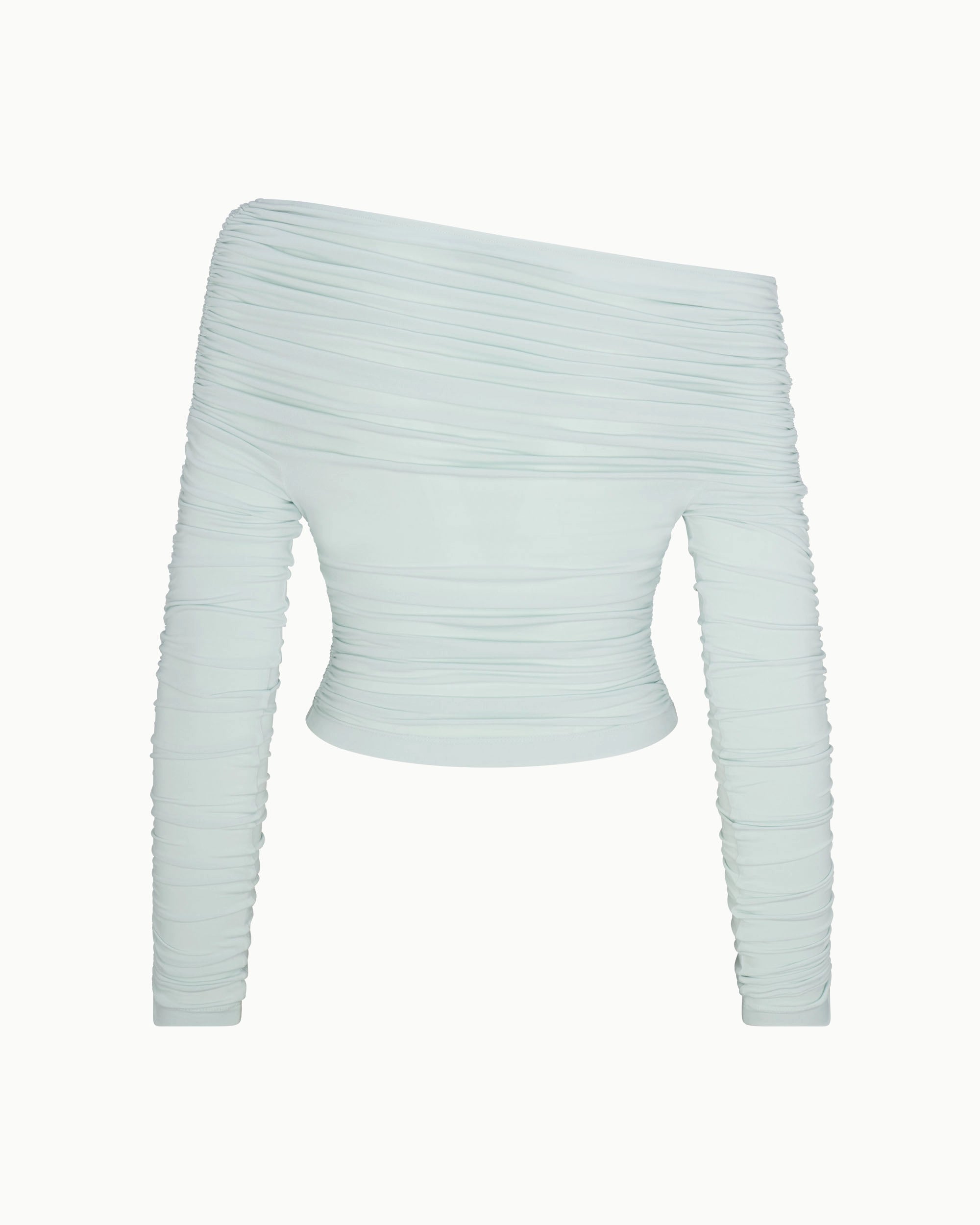 Surf Spray Ruched Long Sleeve Top