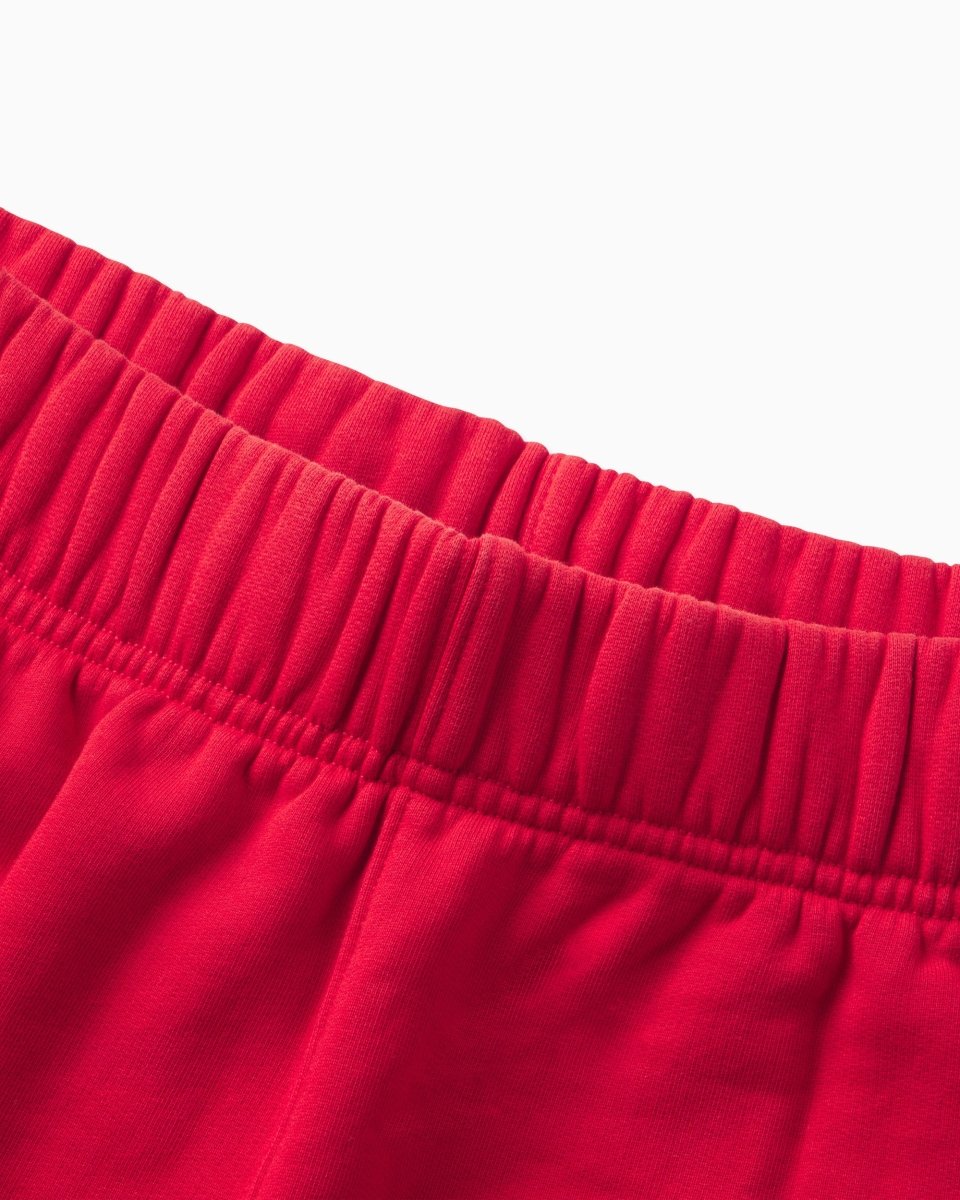 Red Fleece Joggers for Men & Women