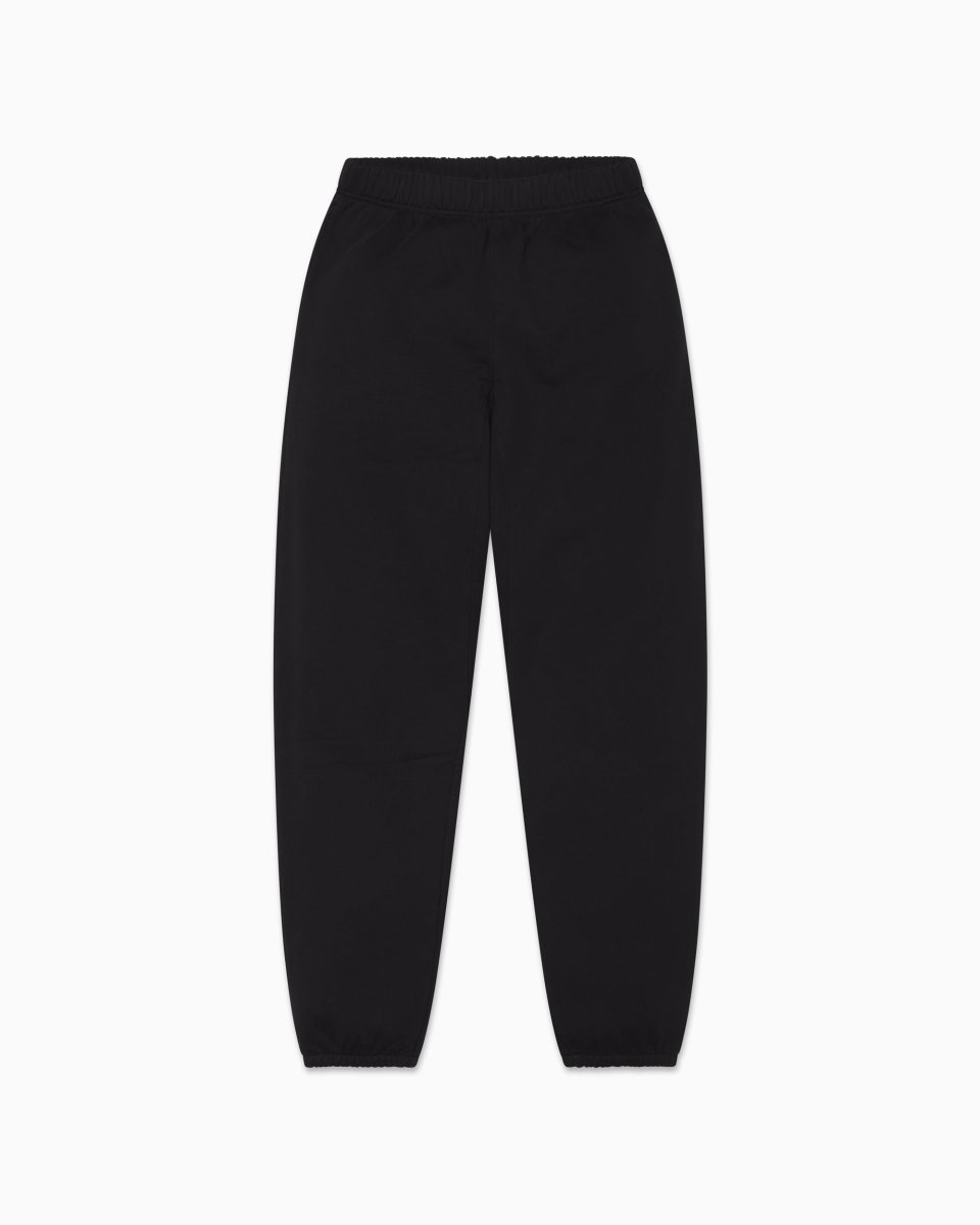Black Fleece Jogger Pants for Comfort