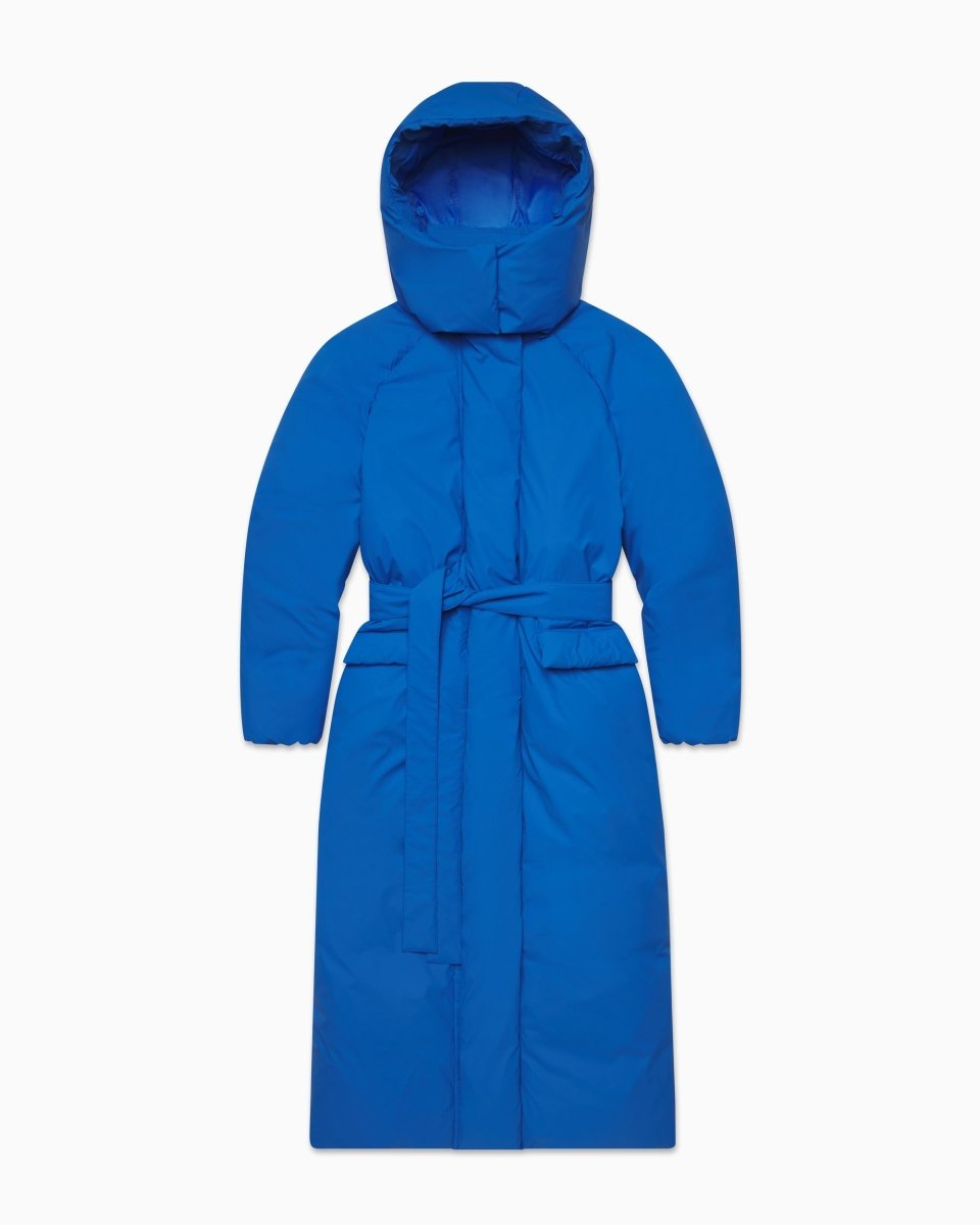 Cobalt Blue Puffer Jacket for Winter