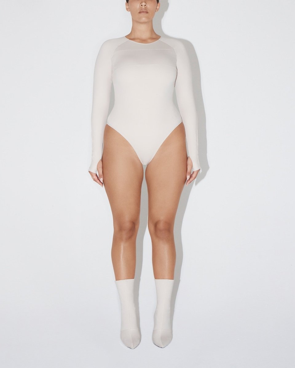 Stone Long Sleeve Bodysuit - Soft & Stylish Basics