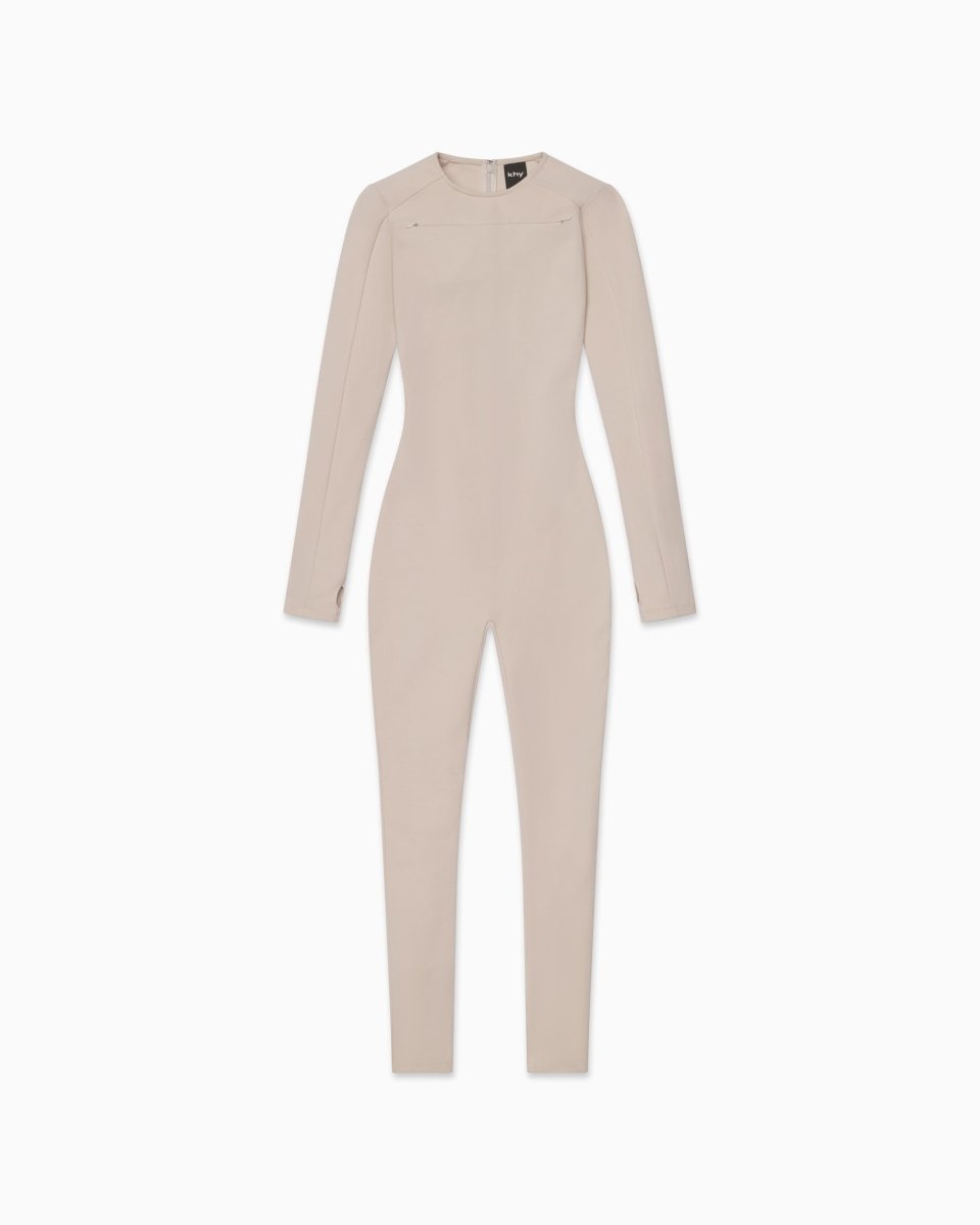 Stone Long Sleeve Catsuit for Dance & Performance