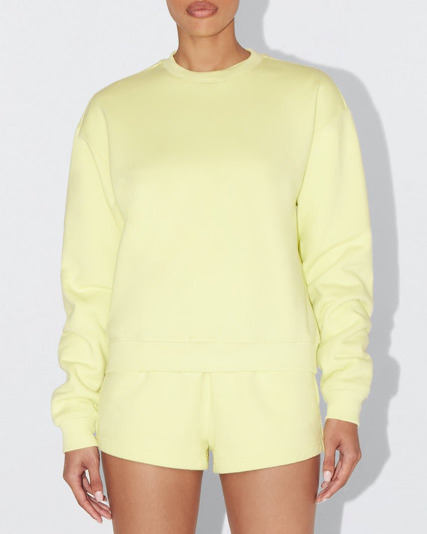 Limoncello Fleece Crewneck Sweatshirt