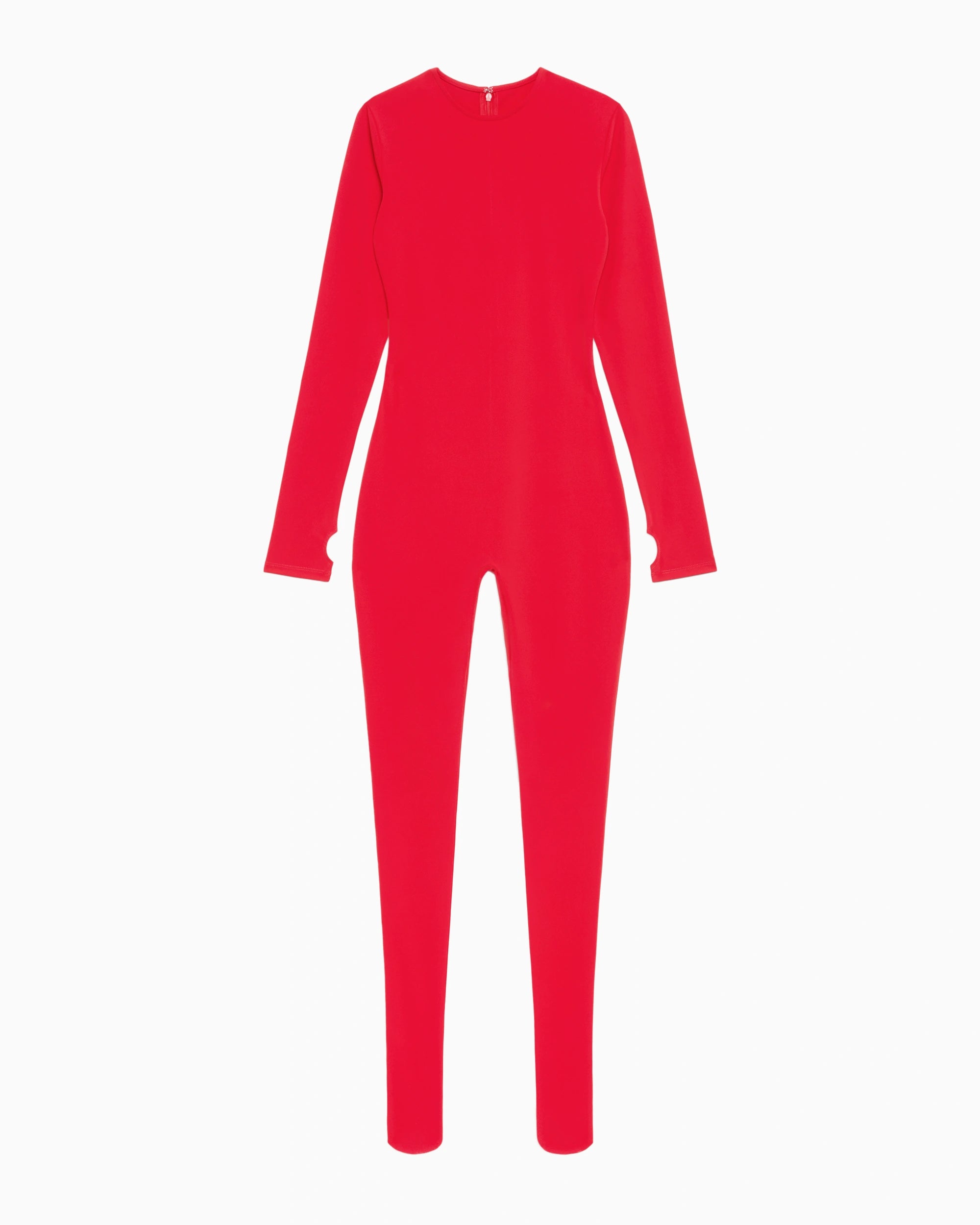 Scarlet Long Sleeve Footed Baby Bodysuit